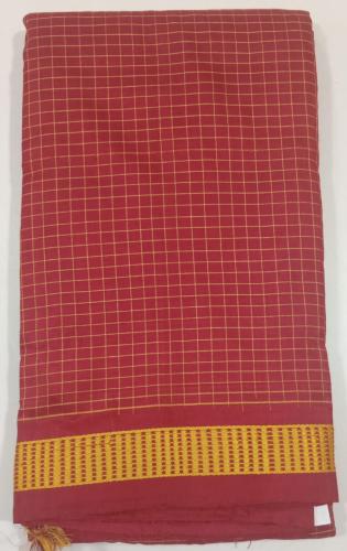 ARNI SILK HALF FINE ZARI SAREE WITH BLOUSE